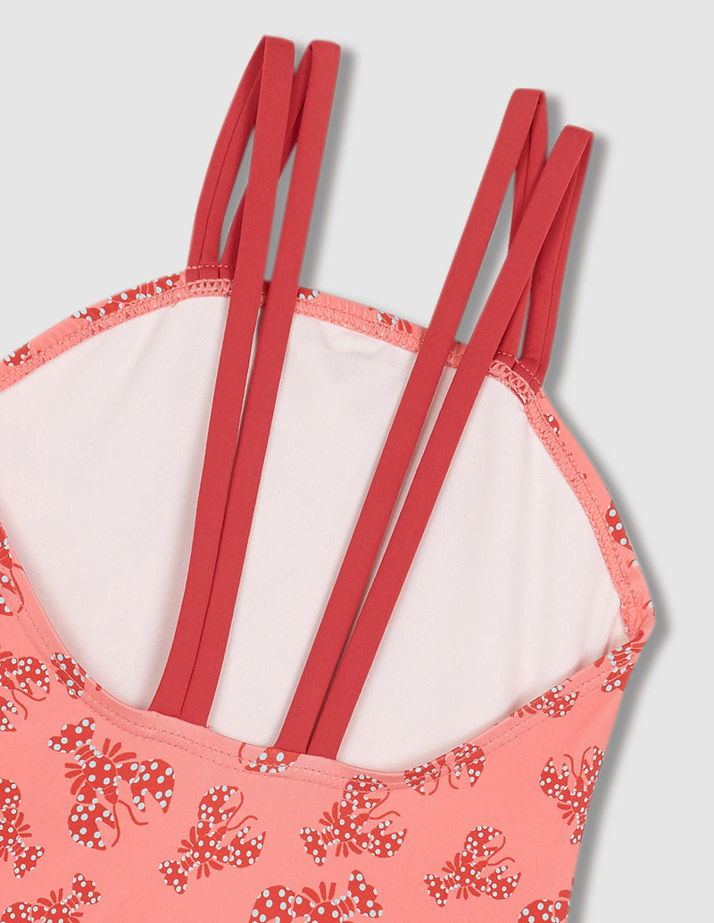 Bañador con estampado de langostas