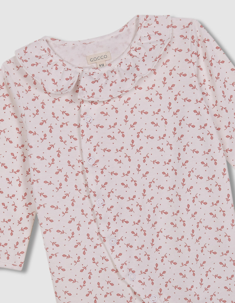 Pijama estampado florecitas