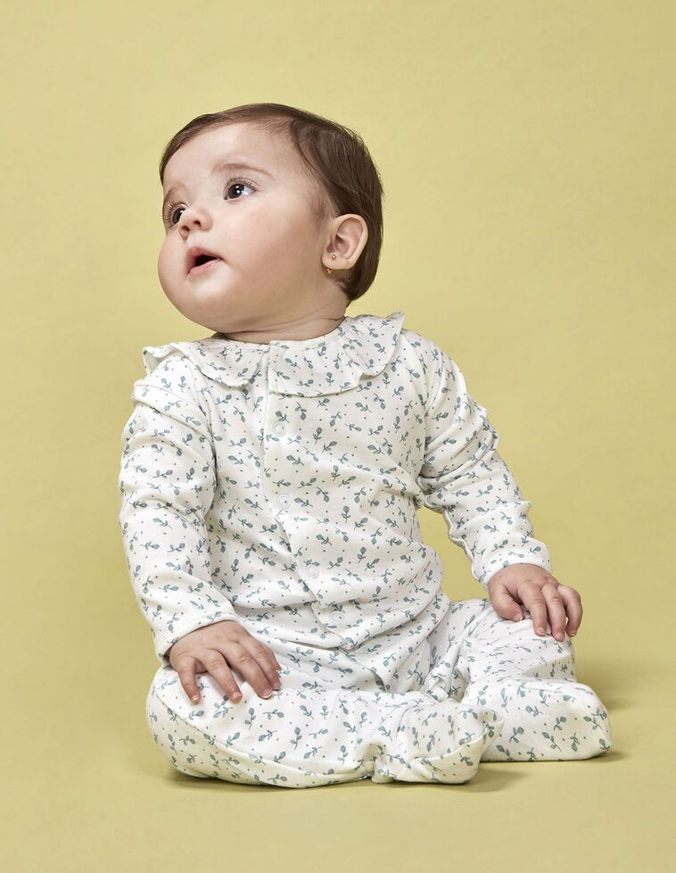 Pijama estampado florecitas