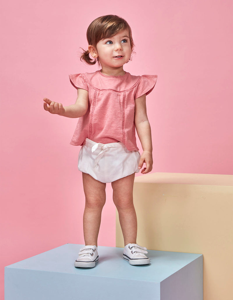 Blusa con tiras