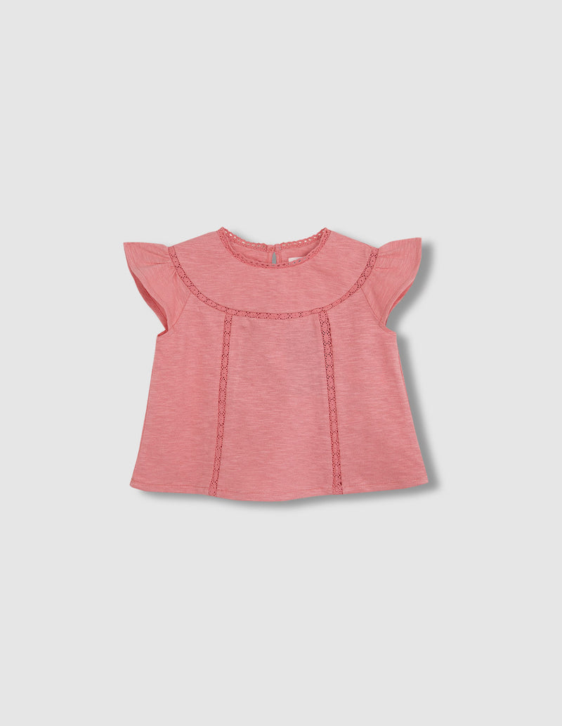 Blusa con tiras