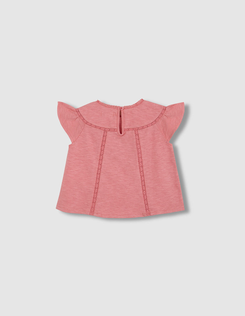 Blusa con tiras
