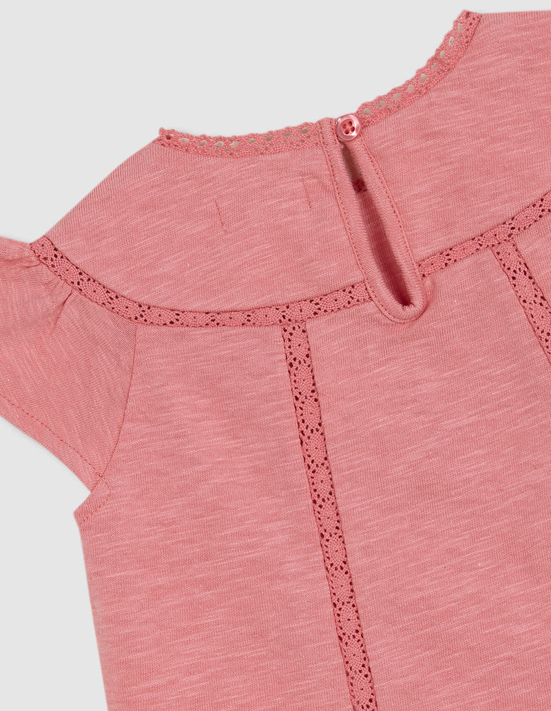 Blusa con tiras