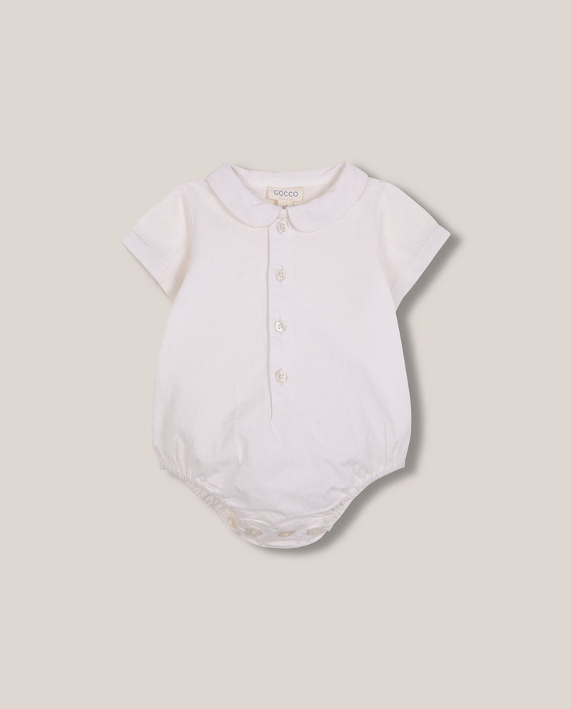 Body para bebé con cuello peter pan