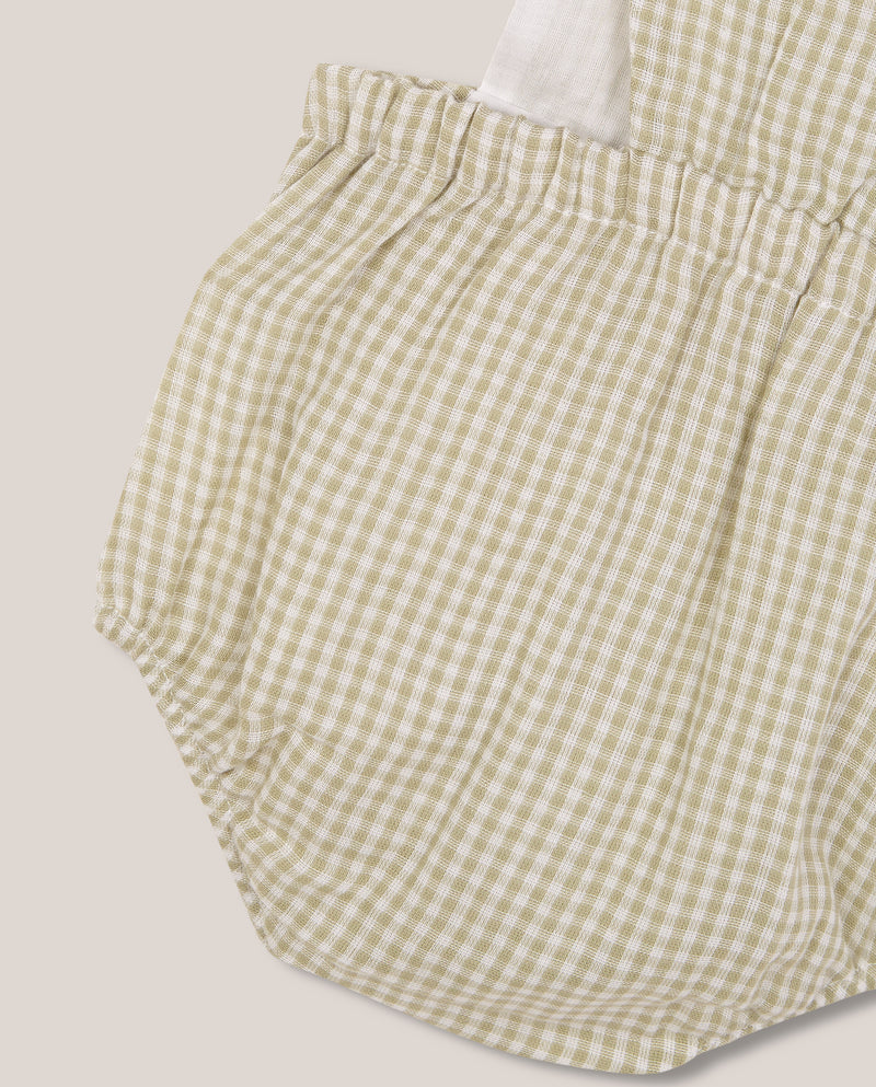 Ranita de vichy para bebé