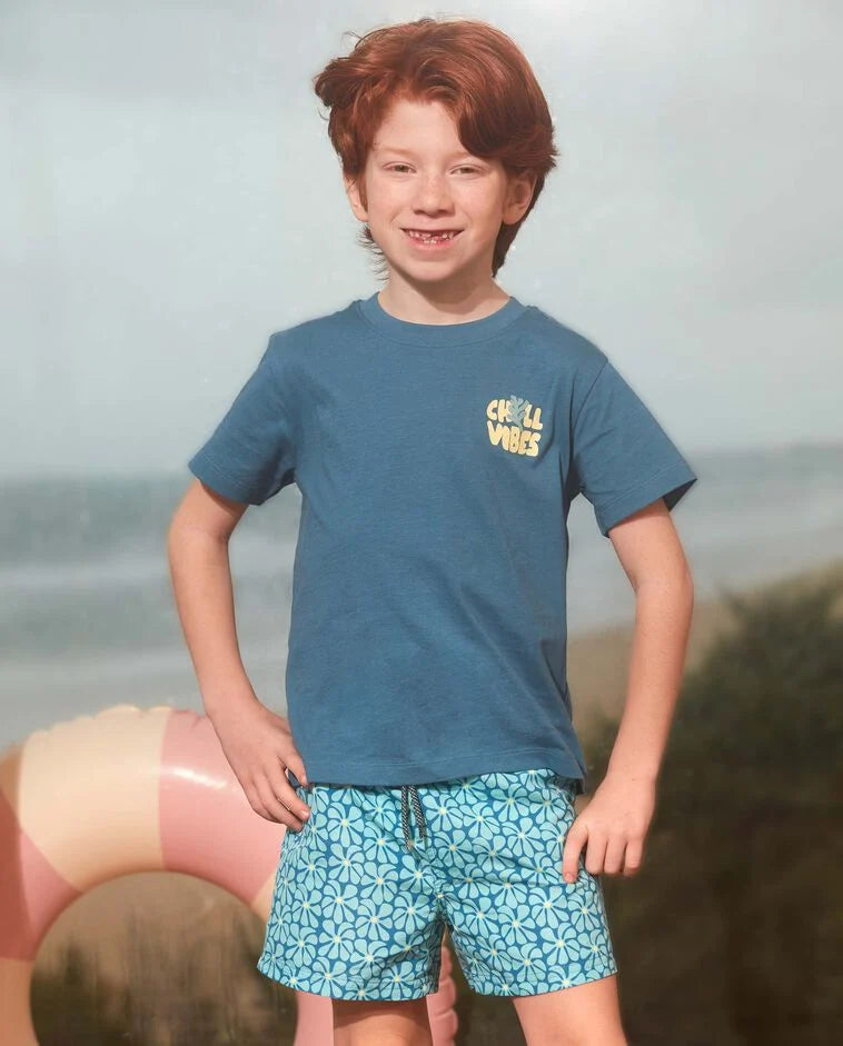 Traje de baño Estampado Retro