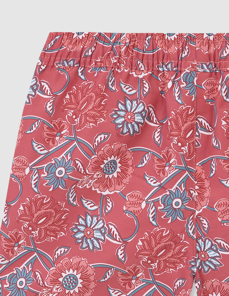 Traje de baño para niño con flores