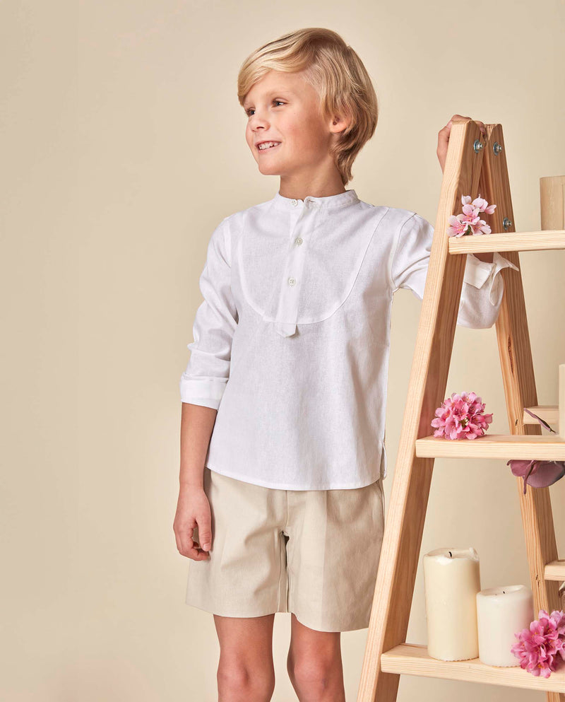 Camisa Panadera Lino