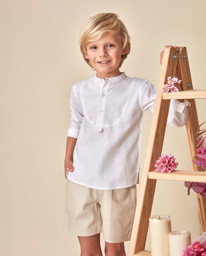 Camisa Panadera Lino