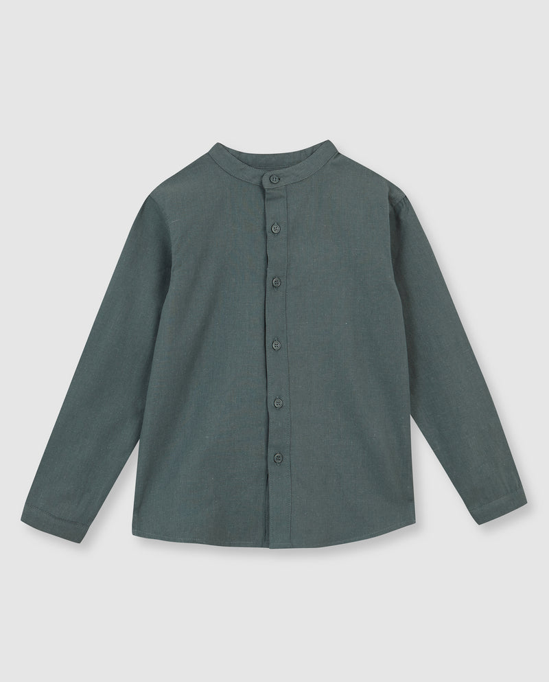 Camisa Cuello Mao Lisa