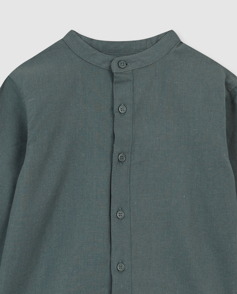 Camisa Cuello Mao Lisa
