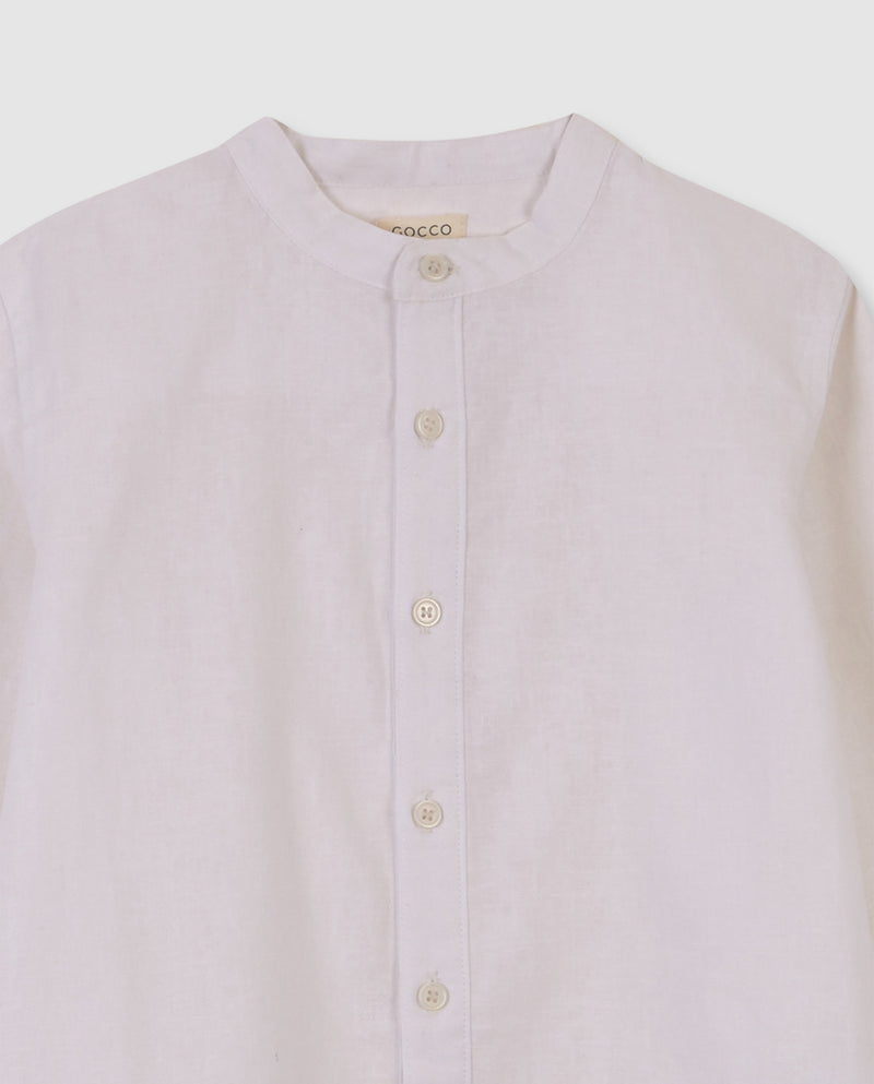 Camisa Cuello Mao Lisa