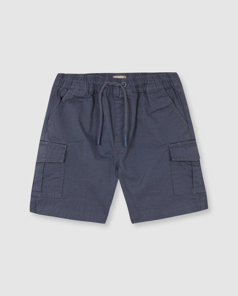 Pantalon Cargo Corto Con Cinturilla Elástica