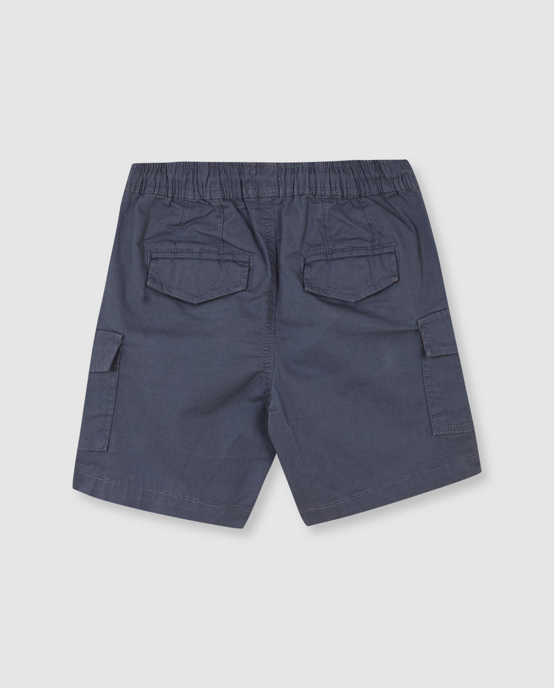 Pantalon Cargo Corto Con Cinturilla Elástica