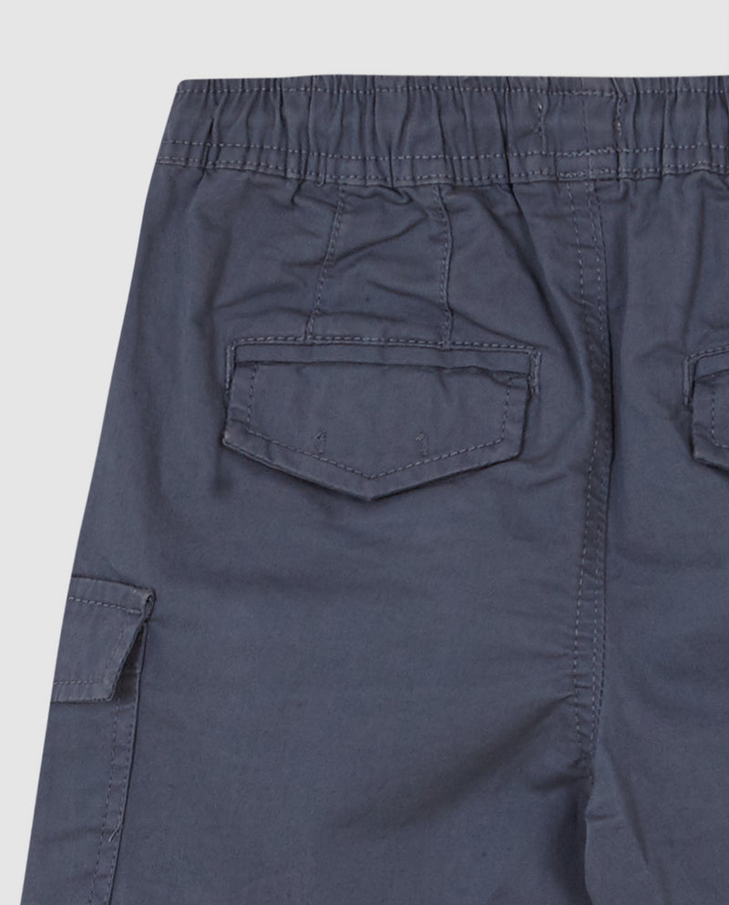 Pantalon Cargo Corto Con Cinturilla Elástica