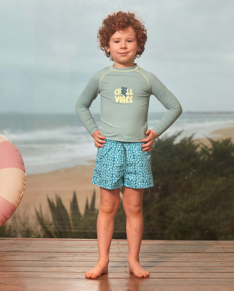 Playera Protección Retro Flower