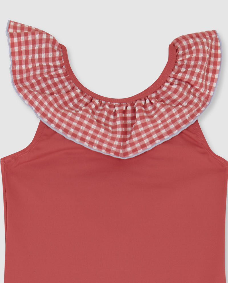 Traje de Baño con Olanes
