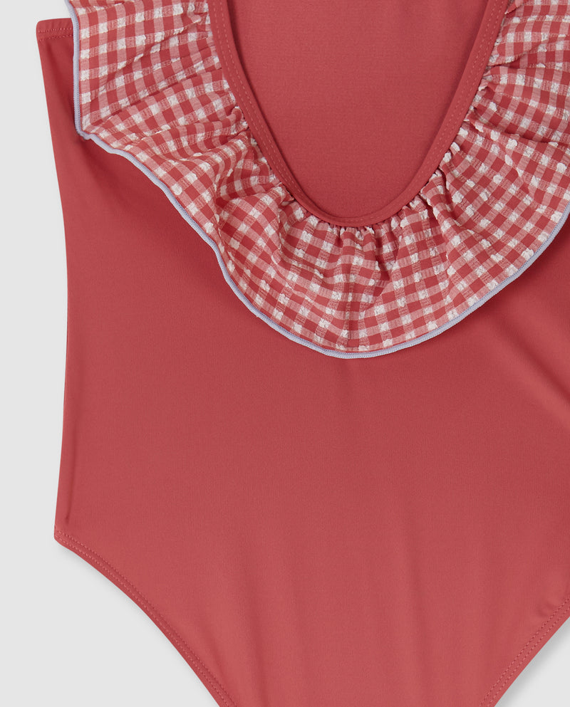Traje de Baño con Olanes