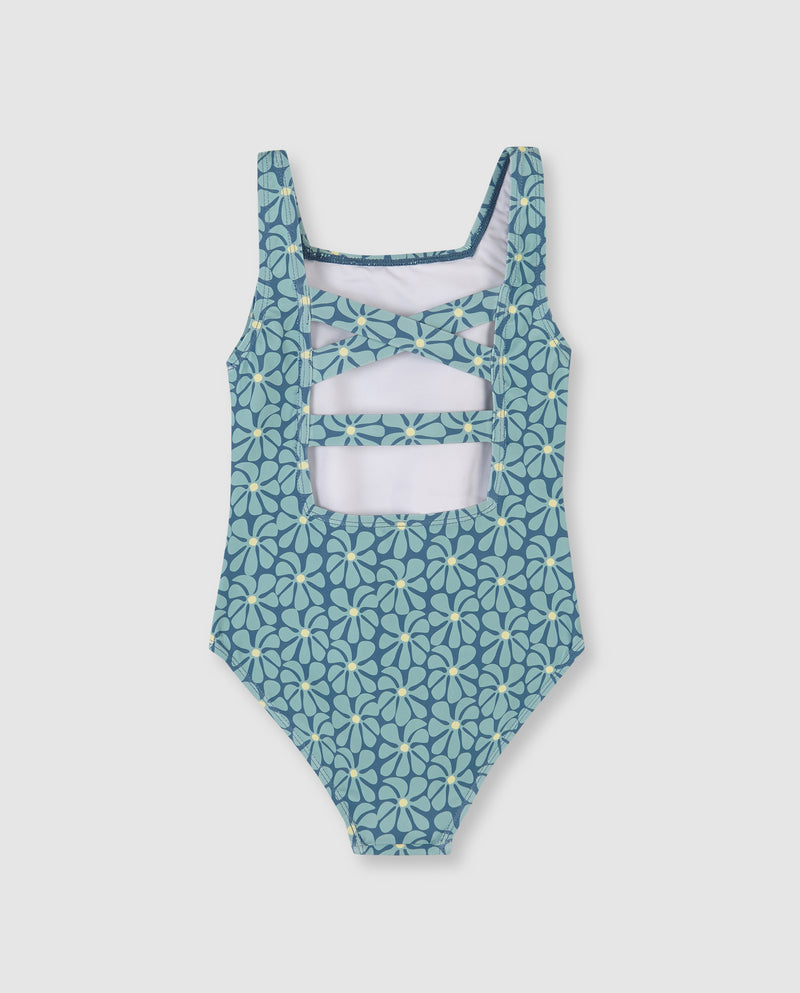 Traje de baño Estampado Retro