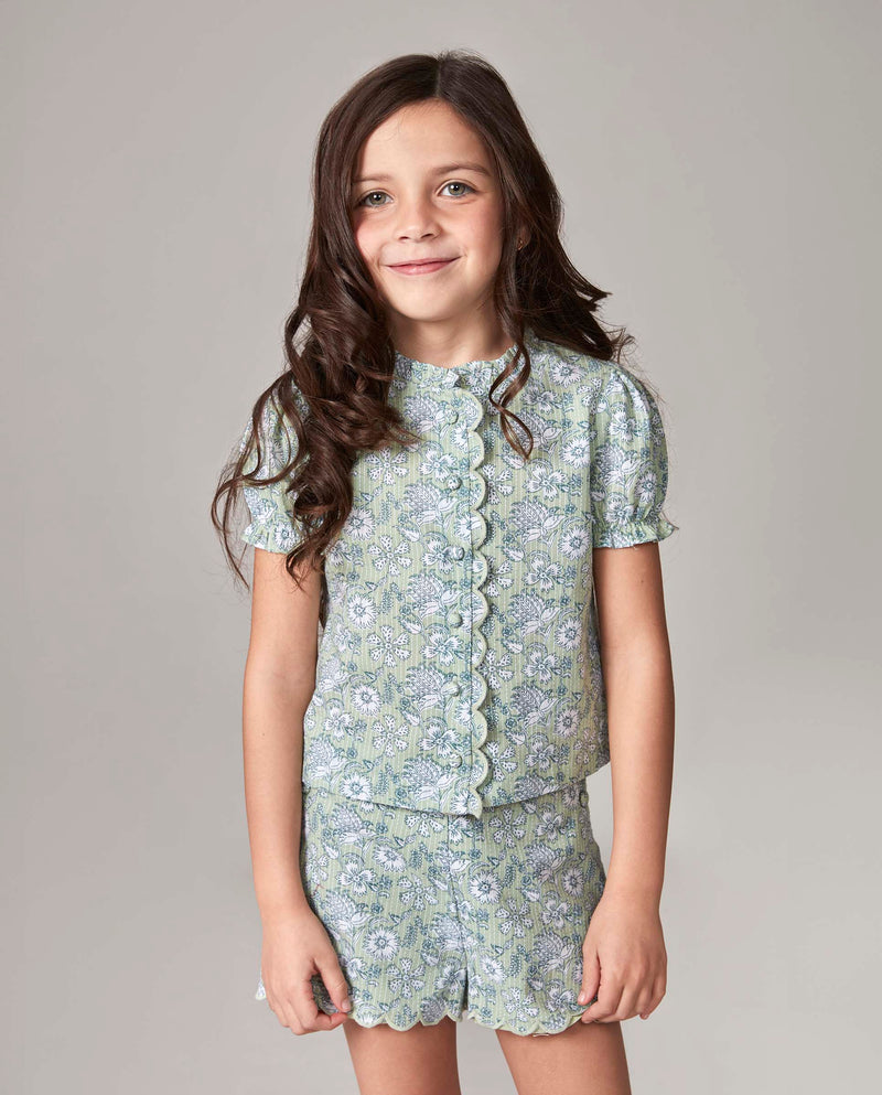 Blusa de flores