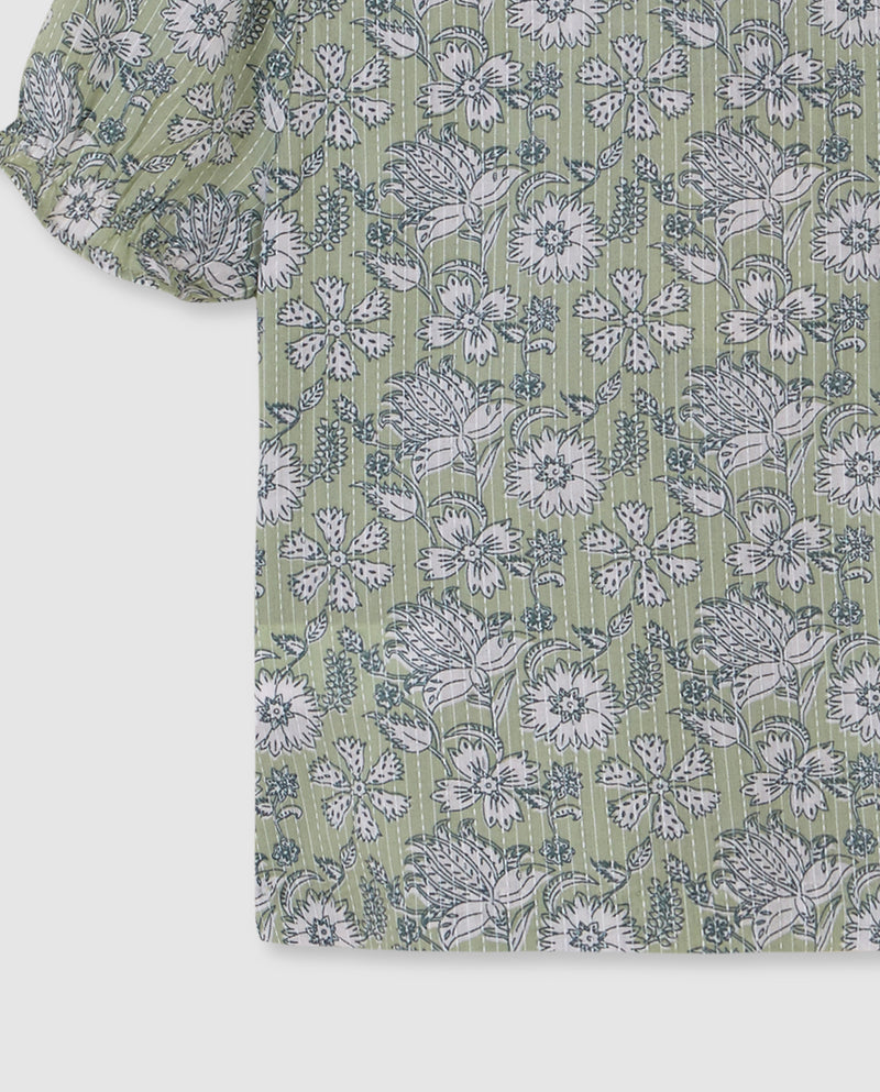Blusa de flores