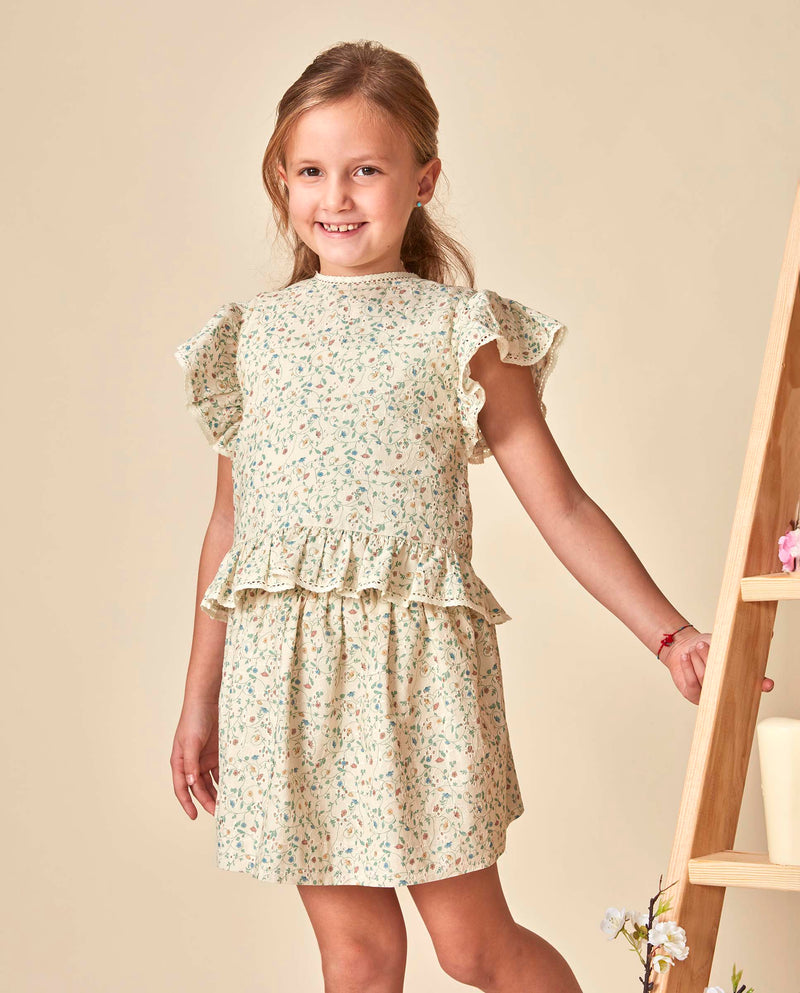 Falda Estampada