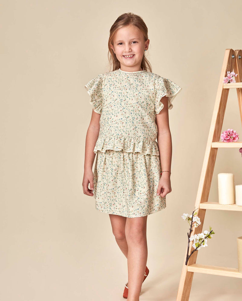 Falda Estampada