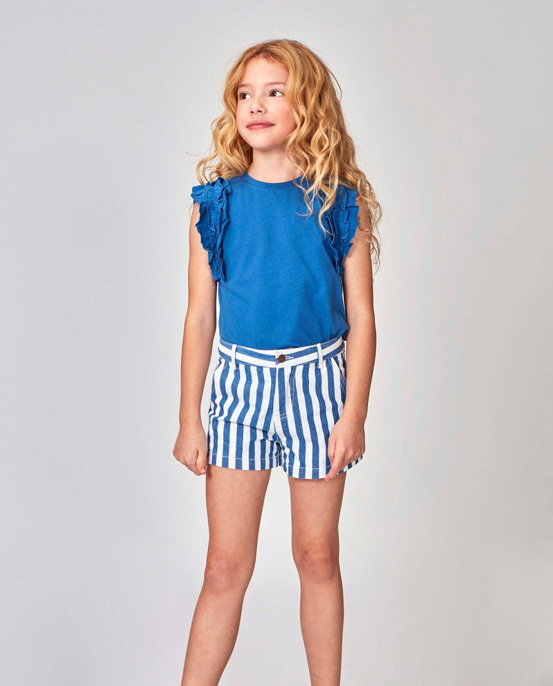 Blusa Triple Volante