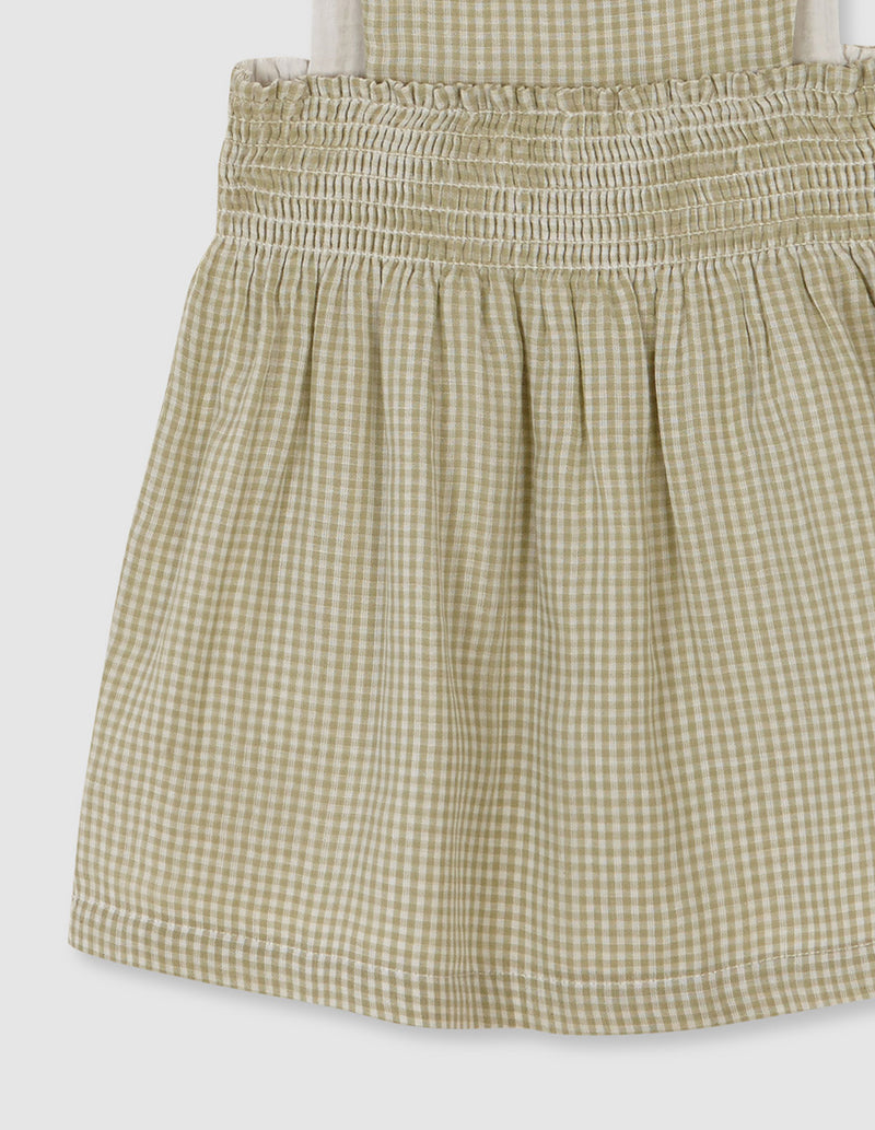 Vestido pichi de cuadro vichy