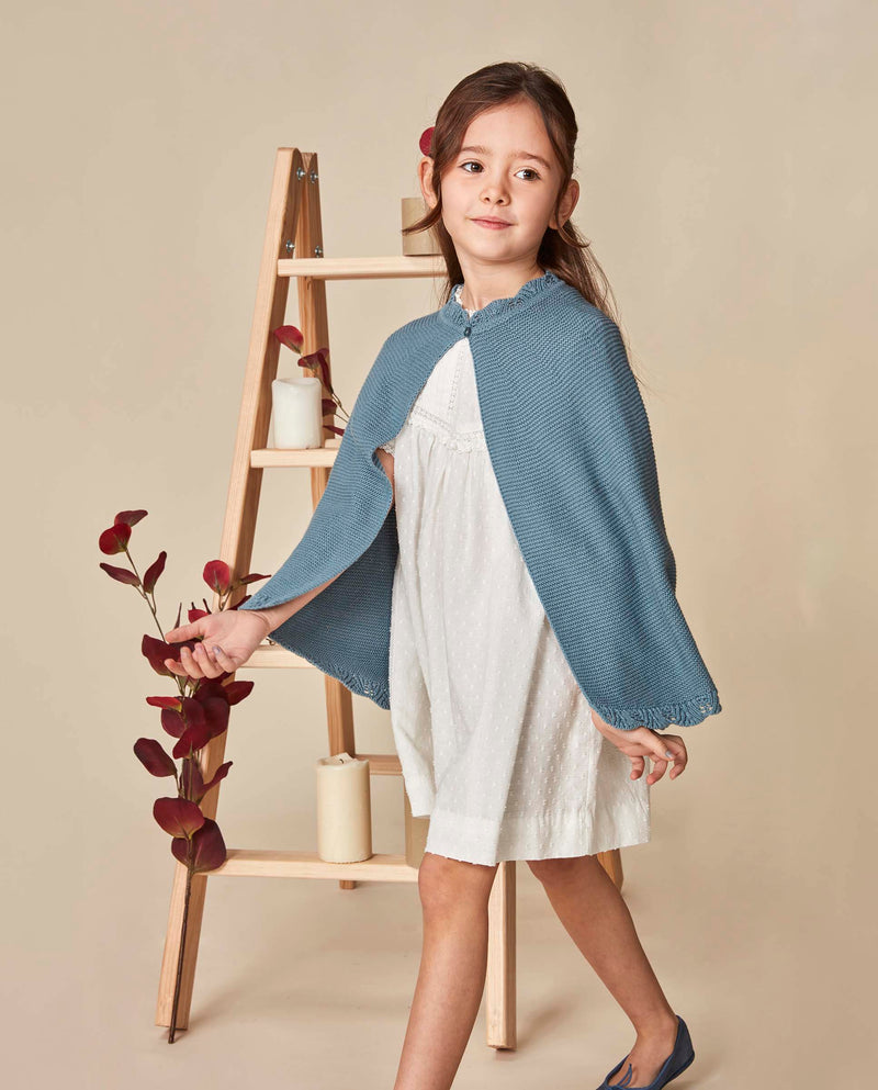Vestido Con Tiras Bordadas
