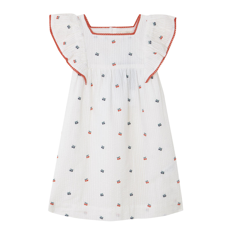 Vestido plisado para niña