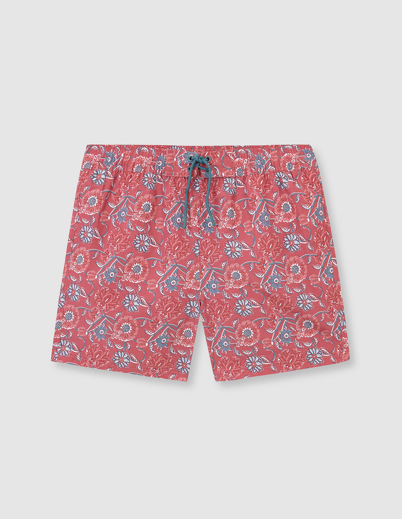 Traje de baño estampado de hombre