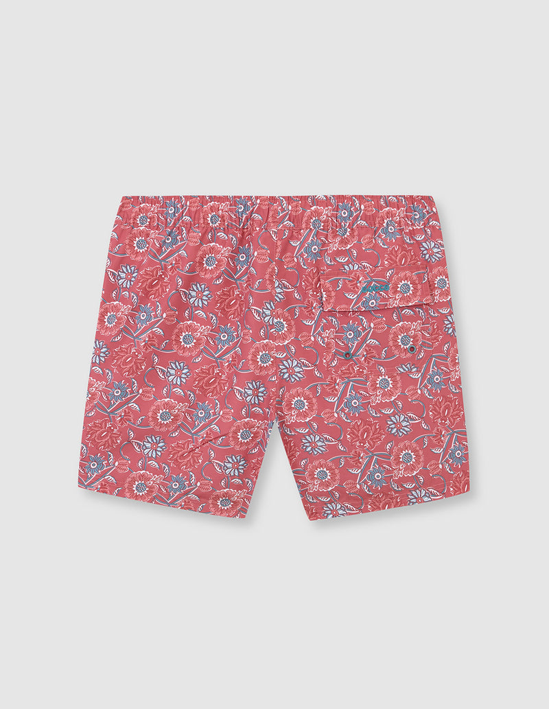 Traje de baño estampado de hombre