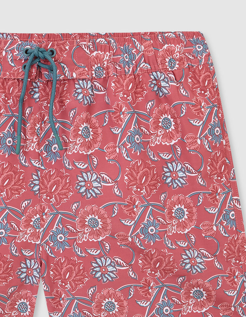 Traje de baño estampado de hombre