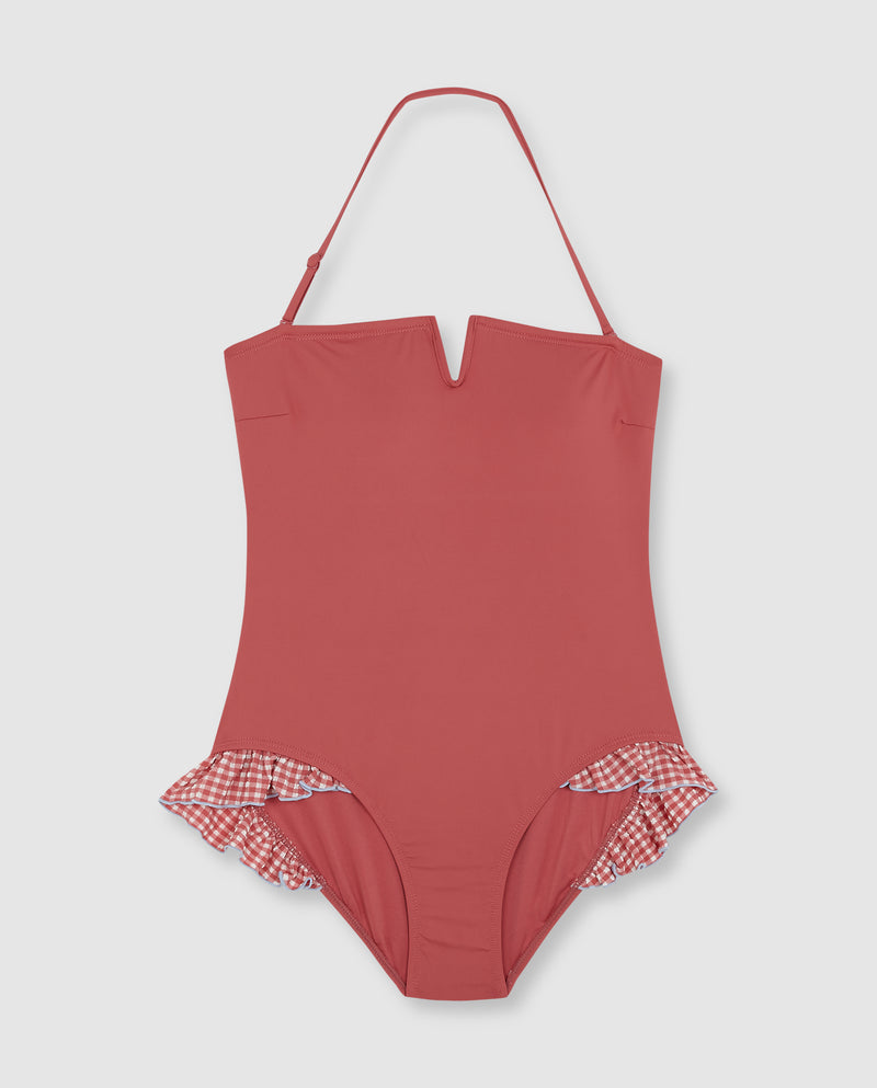 Traje de Baño Mamá con Olanes