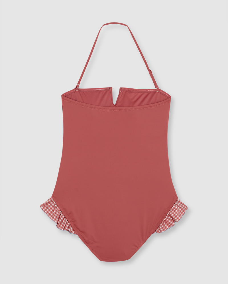 Traje de Baño Mamá con Olanes