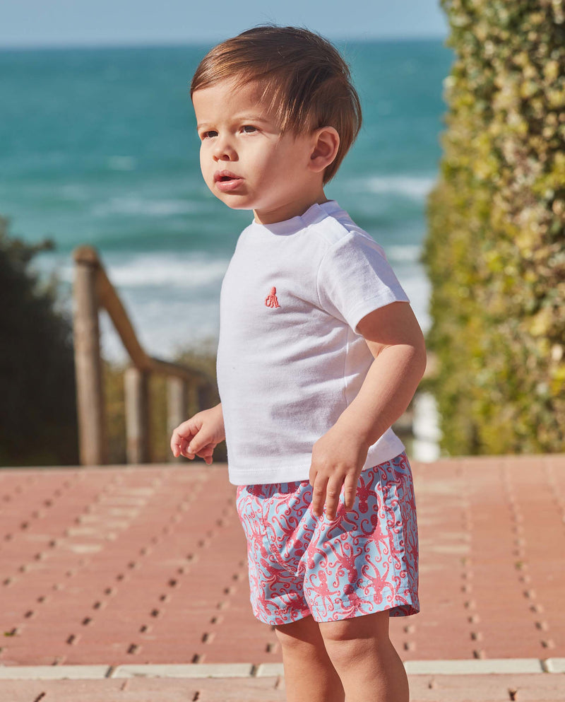 Traje de Baño con Estampado Pulpos