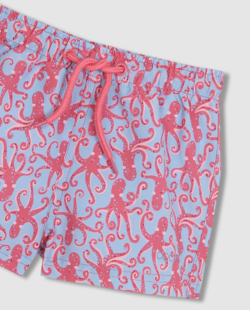 Traje de Baño con Estampado Pulpos
