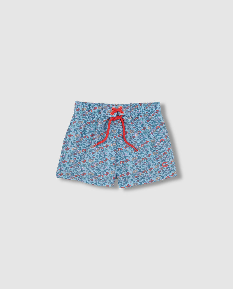Traje de Baño con Estampado Floral