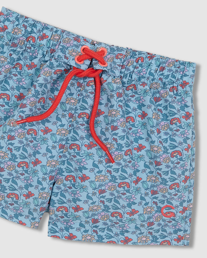 Traje de Baño con Estampado Floral
