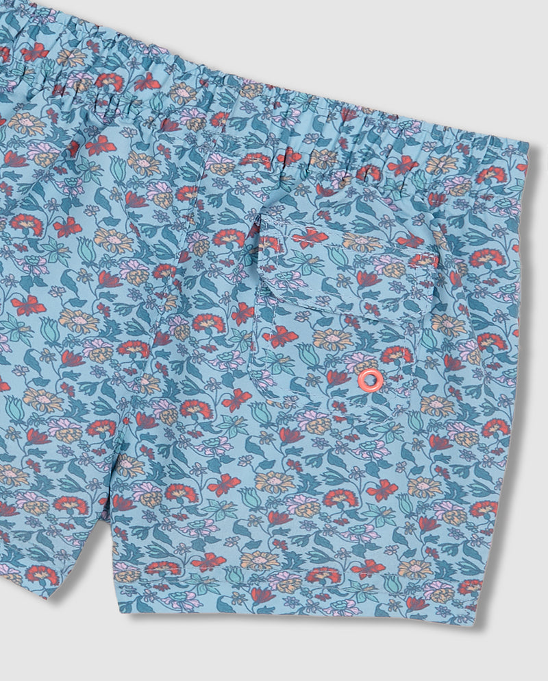 Traje de Baño con Estampado Floral