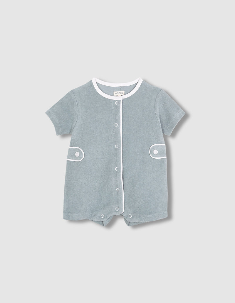 Jumpsuit para bebé azul