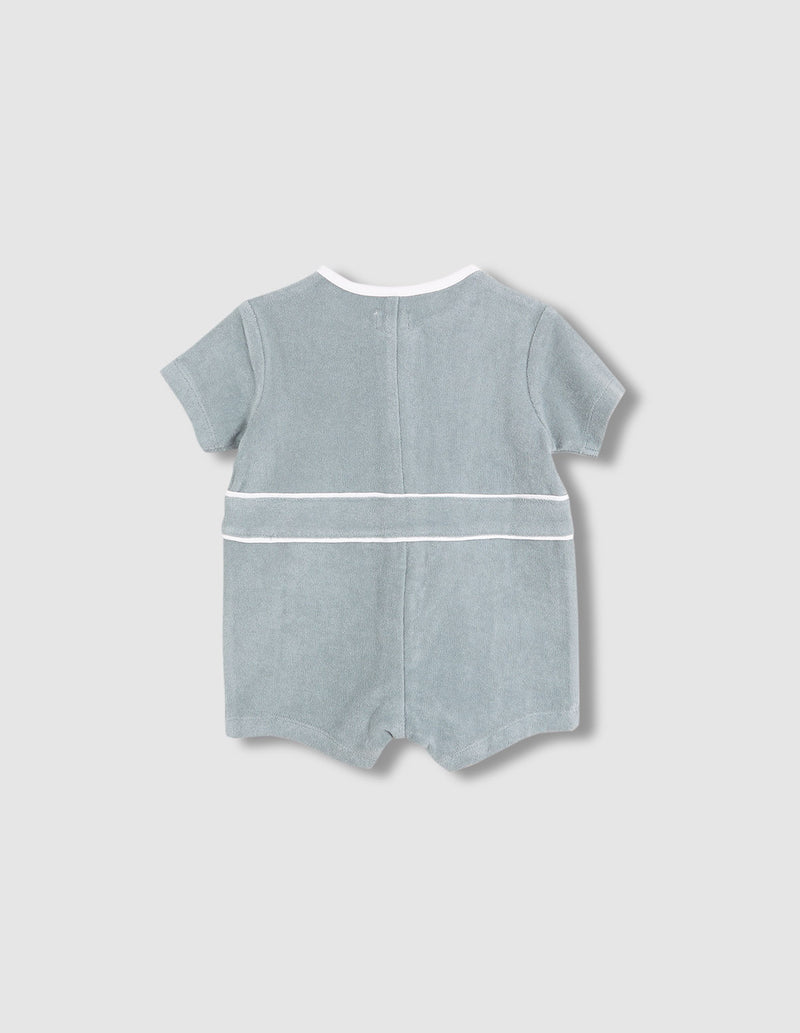 Jumpsuit para bebé de rizo