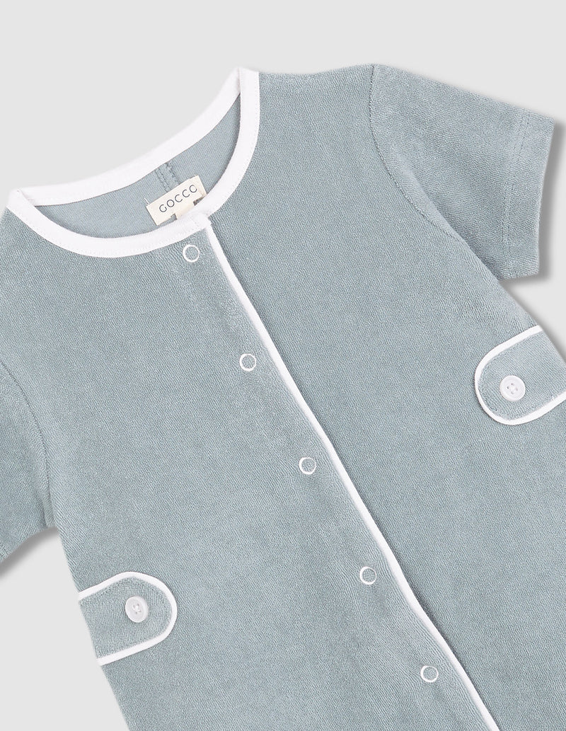 Jumpsuit para bebé de rizo