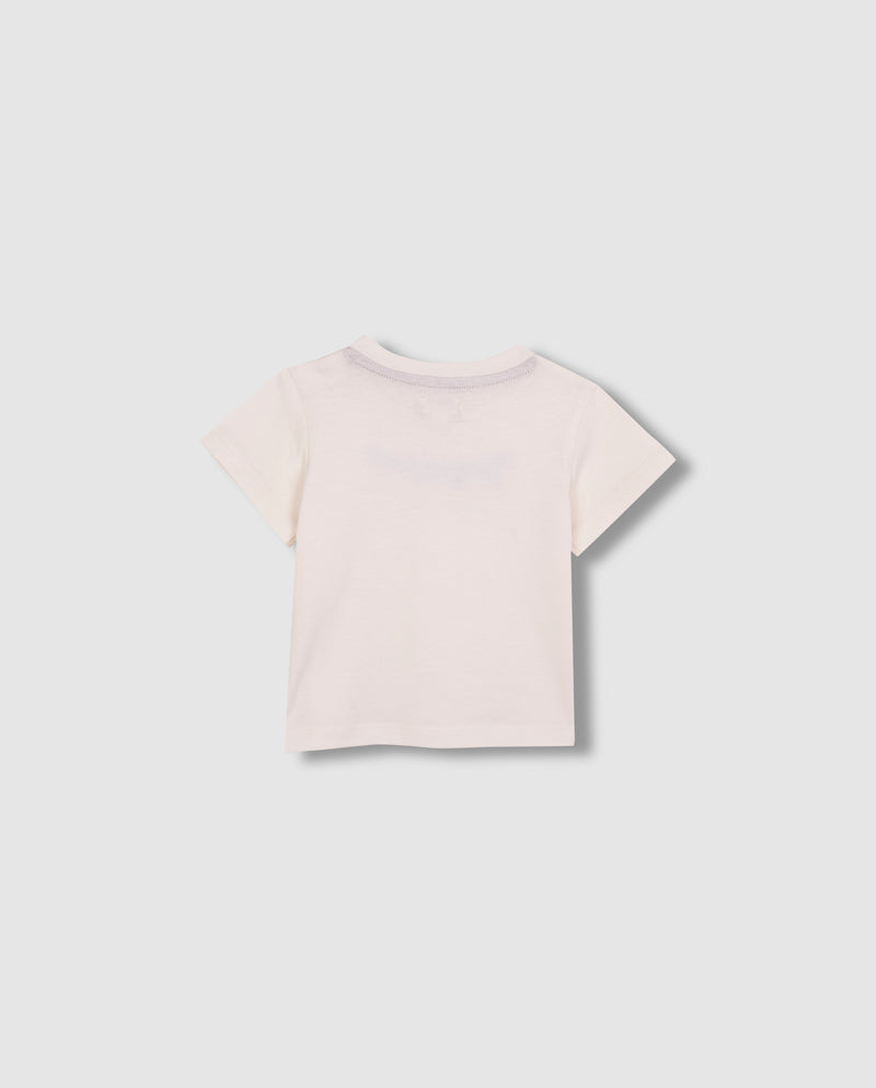 Playera con estampado de bebé