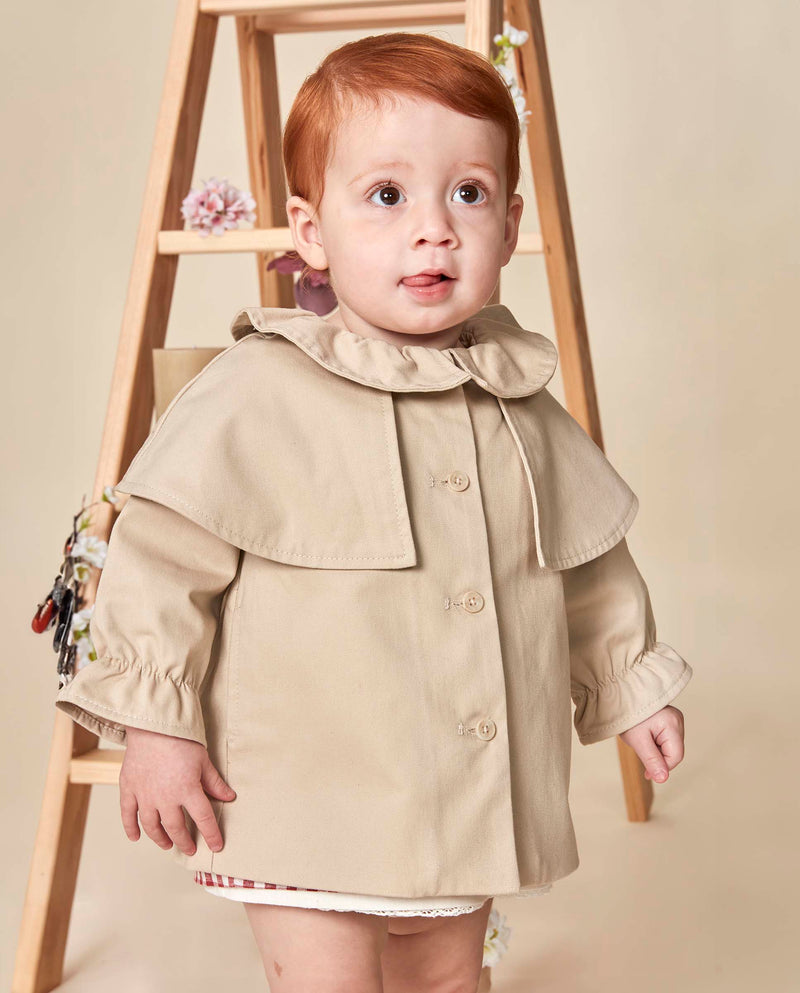 Abrigo Con Capa Desmontable