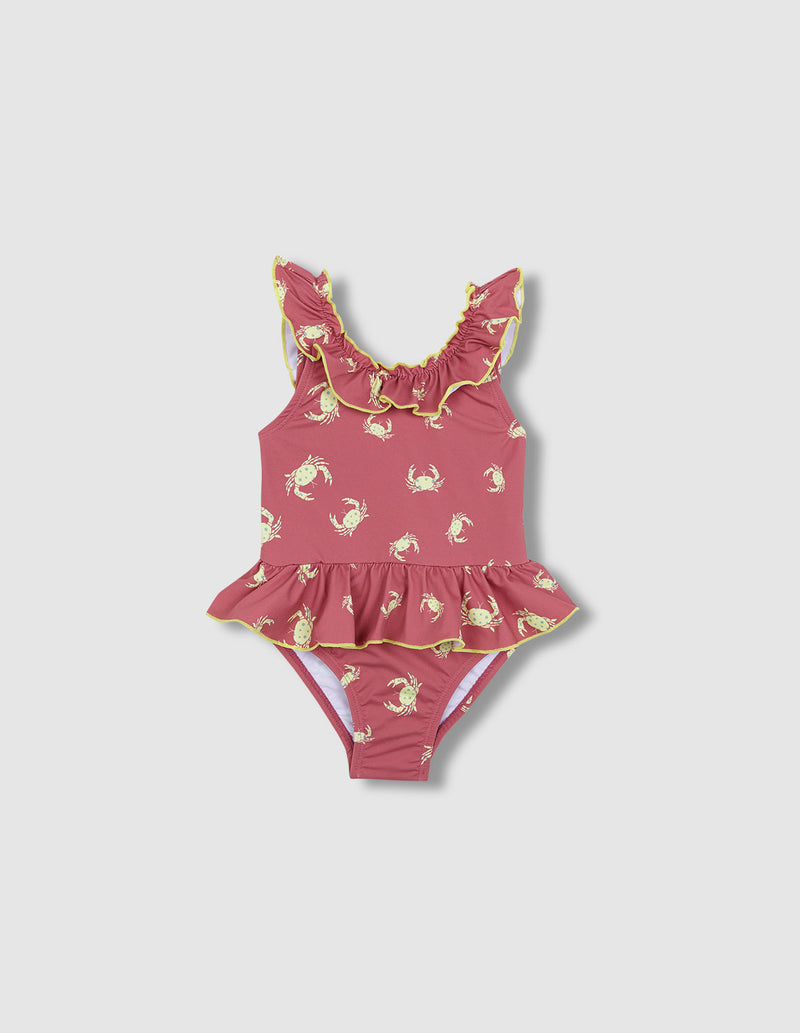 Traje de baño cangrejos