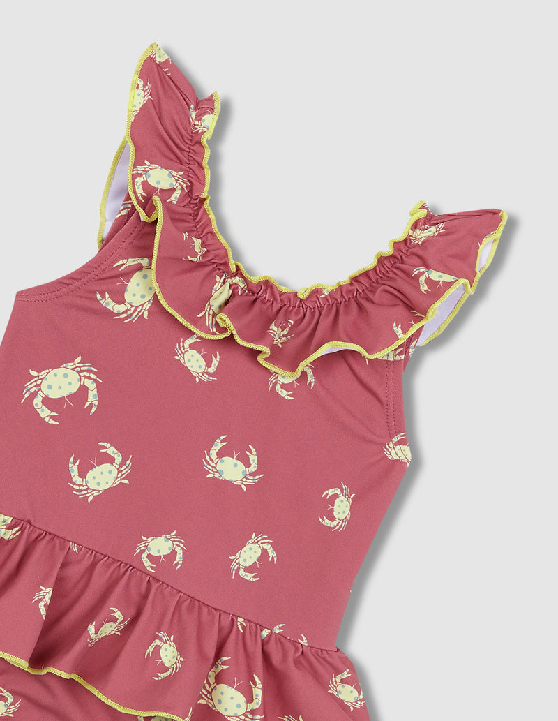 Traje de baño cangrejos