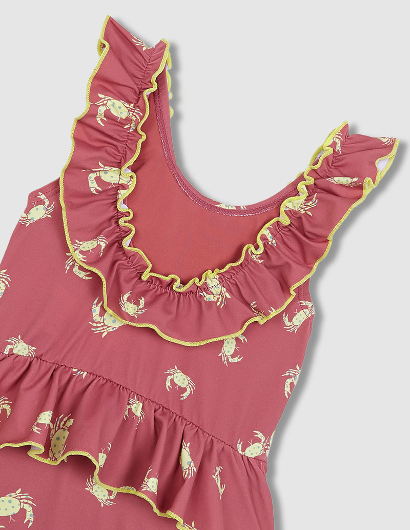 Traje de baño cangrejos