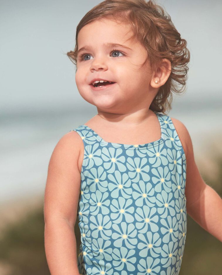 Traje de baño Estampado Retro